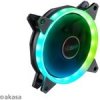 AKASA LED ventilátor Vegas AR7 / AK-FN099 / 120mm / 3pin FAN / 4pin RGB led / RGB LED