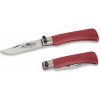 OLD BEAR® STAINLESS STEEL, RED LAMINATED HANDLE L 9307/21_MRK