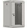 LANBERG RACKOVÁ SKŘÍŇ 10 PRO MONTÁŽ NA STĚNU 9U/300X300 (PLOCHÉ BALENÍ) S PROSKLENÝMI DVEŘMI ŠEDÁ