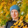 ESITO Rebrovaná čiapka spadaná Color Modrá Veľ. 44