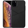 Tenký silikónový kryt Split na iPhone 11 Pro Max - Čierna