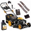 Kosačka benzínová - RIWALL 5390 Benzínová kosačka 53cm Štartér AKU (Kosačka benzínová - RIWALL 5390 Benzínová kosačka 53cm Štartér AKU)