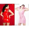 Latexové šaty - la3136
