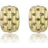 Marc Malone Extravagantné pozlátené náušnice Cassidy Gold Earrings MCE24007G