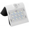 Ecolamp by eLight Exteriérové solárne nástenné LED svietidlo Butterfly, 1x LED 1,5w, biela, pohybový senzor