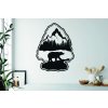 Lepy.sk Samolepka na stenu Medveď v lese Velikost (šírka x výška): 55x70cm, Farebná varianta: Svetlo hnedá