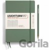 Leuchtturm1917 Zápisník Olive Medium A5 linajkový