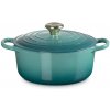 Le creuset Signature hrniec okrúhly 24cm Farba: Bleu Riviera