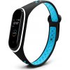 Xiaomi Mi Band 3/4 náhradný náramok - Športový priedušný perforovaný Farba: Čierno modrá MBSCZ-4SPPRCM