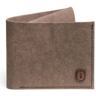 BeWooden peňaženka z pratelného papiera Brunn Washpaper Wallet univerzálne šedá hnědá