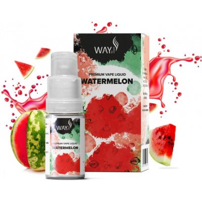 WAY to Vape Watermelon objem: 10ml, nikotín/ml: 0mg