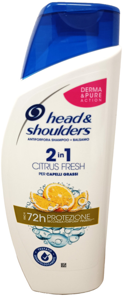 Head & Shoulders 2in1 Citrus Fresh šampón 540 ml