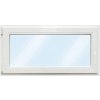 Plastové okno jednokrídlové ARON Basic biele 1000 x 750 mm DIN ľavé