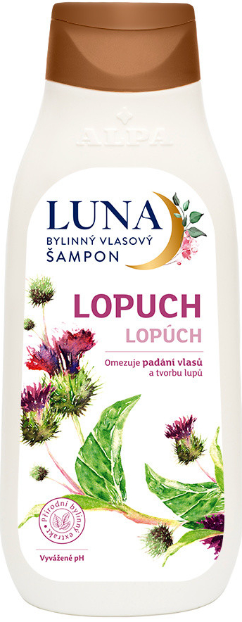 Alpa Luna šampón bylinný s lopúchom 430 ml od 1,88 € - Heureka.sk