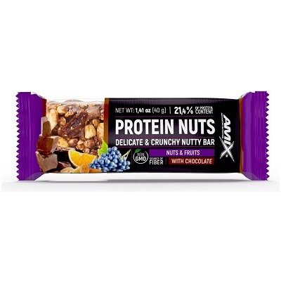 Amix Nutrition Amix Protein Nuts Bar 40 g - Peanut/Caramel