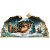 Betlehem: s ornamentom zlatej farby - papierová skladačka - SB-160