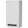 SAT Cube W horná skr., biela lesk CUBE3CH32BL