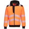 Portwest PW327 Mikina PW3 Hi-Vis na zips, Veľkosť XL, Farba Orange/Black