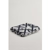 GANT deka monogram Throw Evening blue 130X180