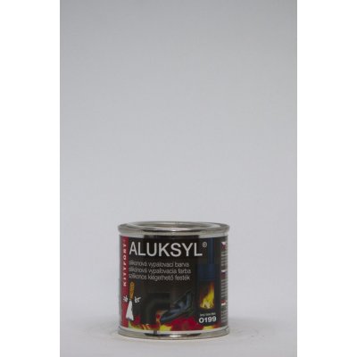 Aluksyl silikonová vypalovací farba Černá 0199 80 g