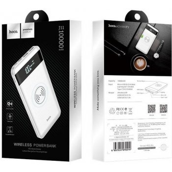 HOCO Wireless Astute 10000 mAh White