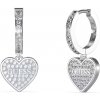 Dámske náušnice Guess Huggie me JUBE03136JWRHT