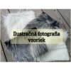 Umelá kožušina, biela, VANILKA, 45 mm vlas vzorka kožušiny: 10 x 10 cm