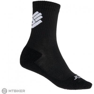 Sensor Race Merino ponožky, čierna 9/11 (43-46)