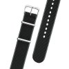 Textilný remienok Morellato Band 3972A74.806 M, čierny, NATO 18 mm
