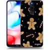 Picasee silikónový čierny obal pre Xiaomi Redmi 8 - Gingerbread