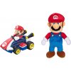 Carrera Mini autíčko na diaľkové ovládanie Super Mario + Plyšová hračka Super Mario, 23 cm (800007999)