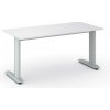 Kancelársky písací stôl PRIMO FLEXIBLE, 160x80 cm, biela