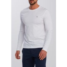 Gant tričko Original Slim LS biele
