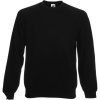 Fruit of the Loom Mikina Classic Raglan Sweat, raglánová COT-16221600213 3XL Černá