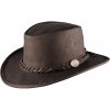 Klobúk austrálsky kožený Scippis Talaroo - hnedý, XL