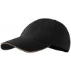 MALFINI Šiltovka 6P Sandwich - Čierna | uni