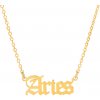 Mabell Dámsky náhrdelník z chirurgickej ocele ZODIAC Znamenie: Baran (Aries) SK2214173-BARC45