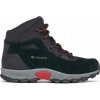 Columbia detské turistické topánky Newton Ridge Amped black/mountain red