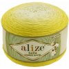 Alize příze Bella Ombre batik 7414 odstíny žluté