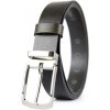 Kožený opasok SILVER RIDE, šírka 3.3cm, Slovenská výroba - Olivová
