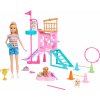 Panenka Mattel Barbie Family & Friends Stacie s Puppy Playground Playground