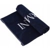 EMPORIO ARMANI - značkový plážový a kúpací uterák NAVY BLU