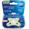 Canpol babies 100% Silicone Soother Symmetrical cumlík Green 1 ks
