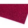 Samolepiaca penová guma Moosgummi s glitrami 20x30 cm - 2 ks 9 ružová kriklavá