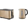 Silvercrest® Hriankovač STS 850 F3/Sots 850 F3, champagne + Rýchlovarná kanvica, 1,7 l, champagne (800011159)