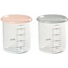 Beaba set 2 dóz na jedlo Maxi Portion 2x240 ml 912715 nude a šedá