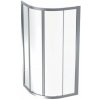Geberit GEO Sprchový kút 90x90 cm, strieborná/číre sklo 560.121.00.2