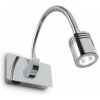 LED nástenné svietidlo Ideal lux DYNAMO 031460 - chróm