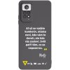 Picasee silikónový čierny obal pre Xiaomi Redmi Note 11 - Kazma - SVĚT PATŘÍ TĚM, CO SE NEPOSEROU