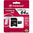 Transcend microSDXC 64GB class 10 TS64GUSDXC10